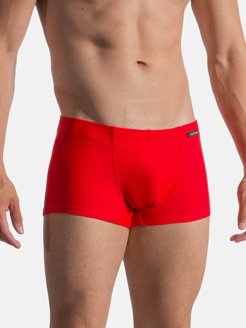 Badeshorty Blu1753 Herren Rot Bunt S von Olaf benz