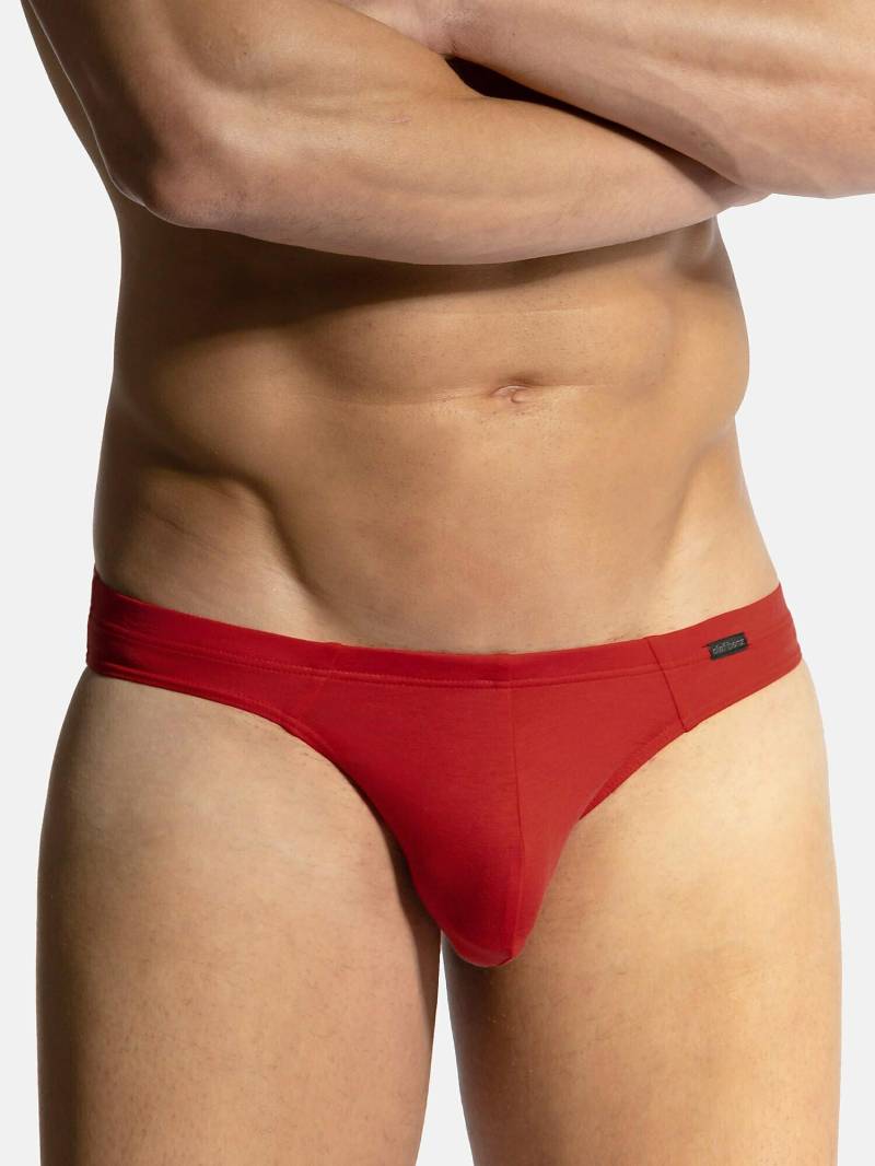 Slip Herren Rot Bunt S von Olaf benz