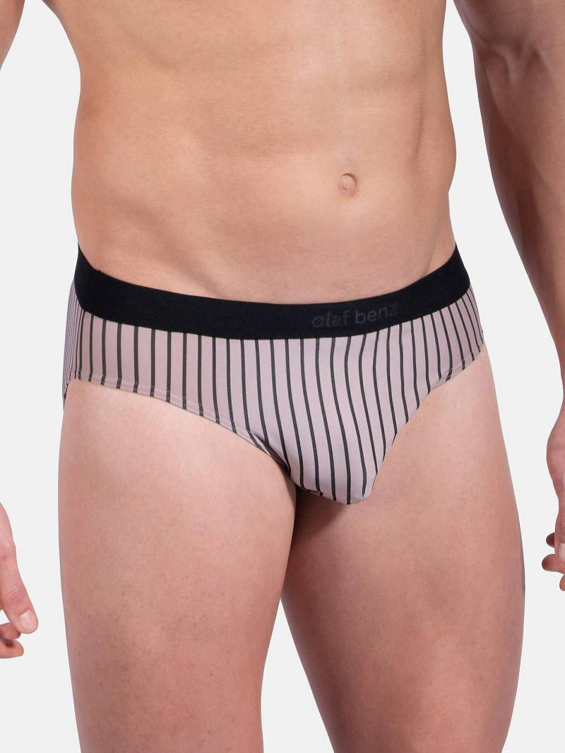 Sportlicher Slip Herren Braun M von Olaf benz