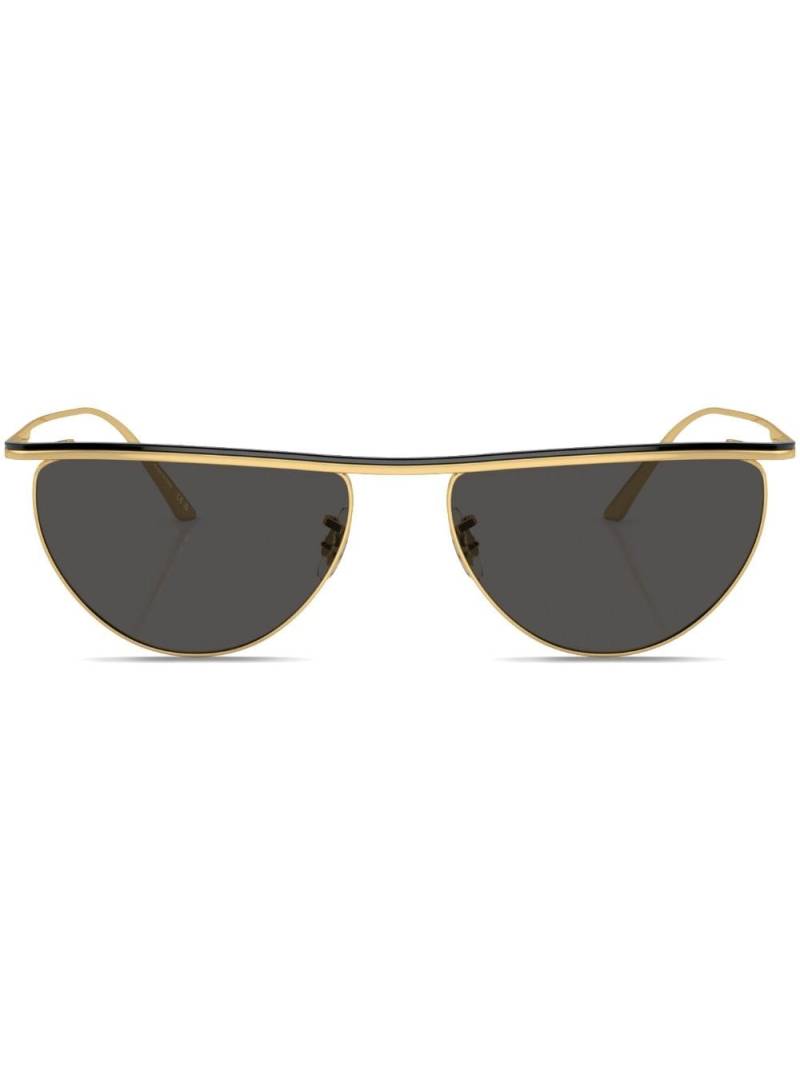 Oliver Peoples 1984C round-frame sunglasses - Black von Oliver Peoples