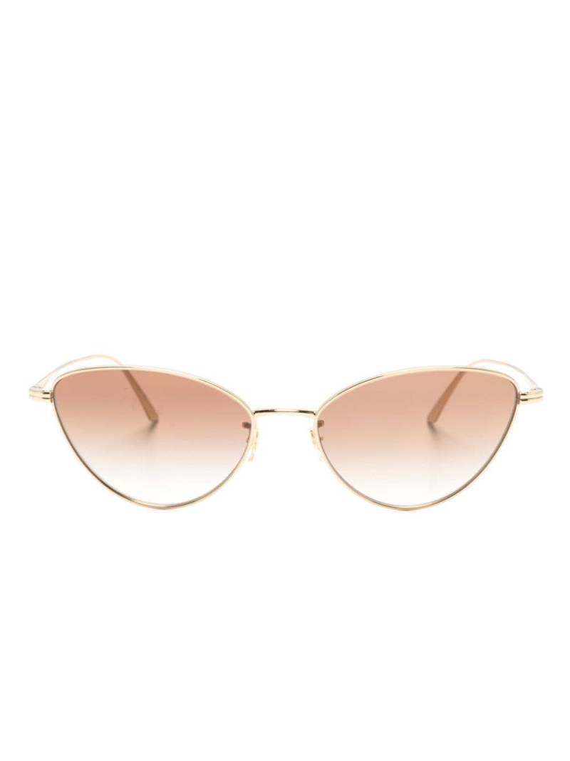 Oliver Peoples 1998C cat-eye frame sunglasses - Gold von Oliver Peoples