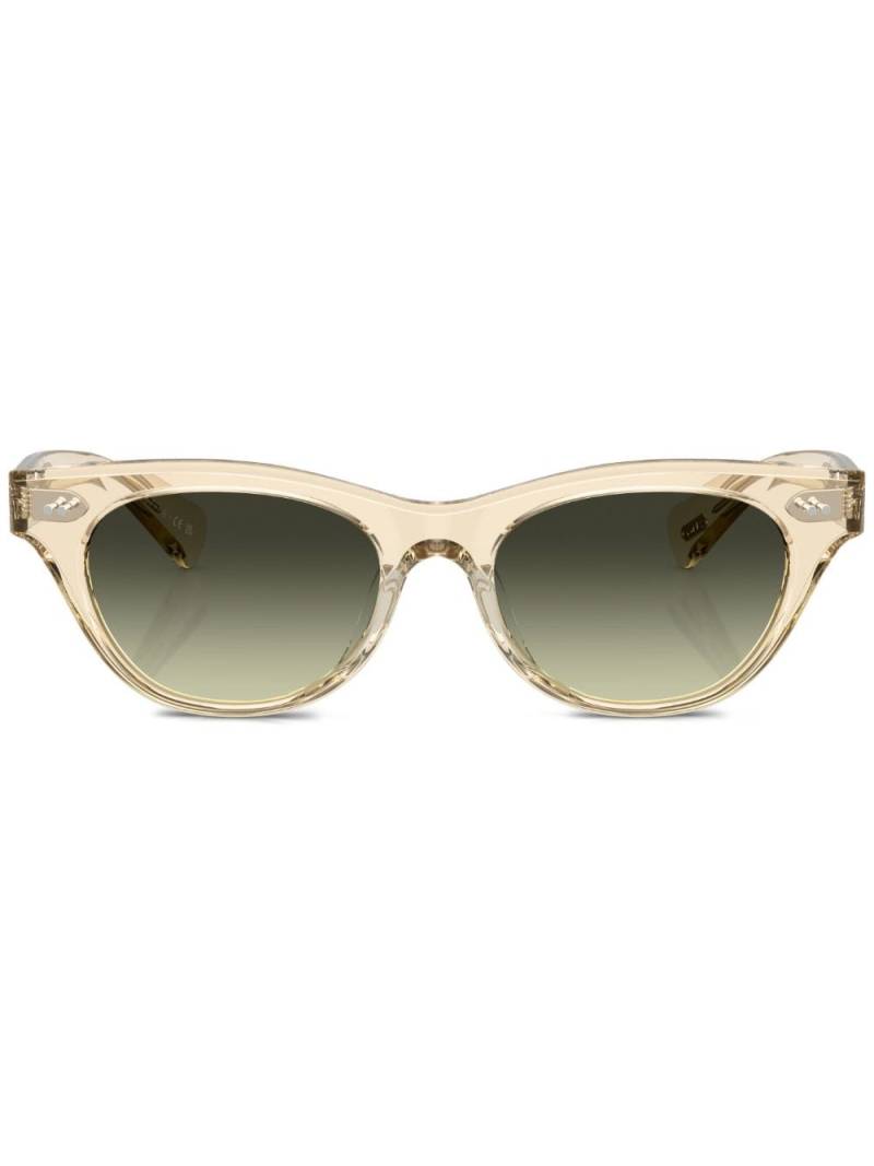 Oliver Peoples Avelin sunglasses - Yellow von Oliver Peoples