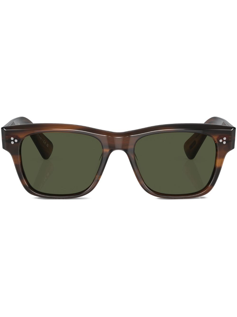 Oliver Peoples Birell square-frame sunglasses - Brown von Oliver Peoples