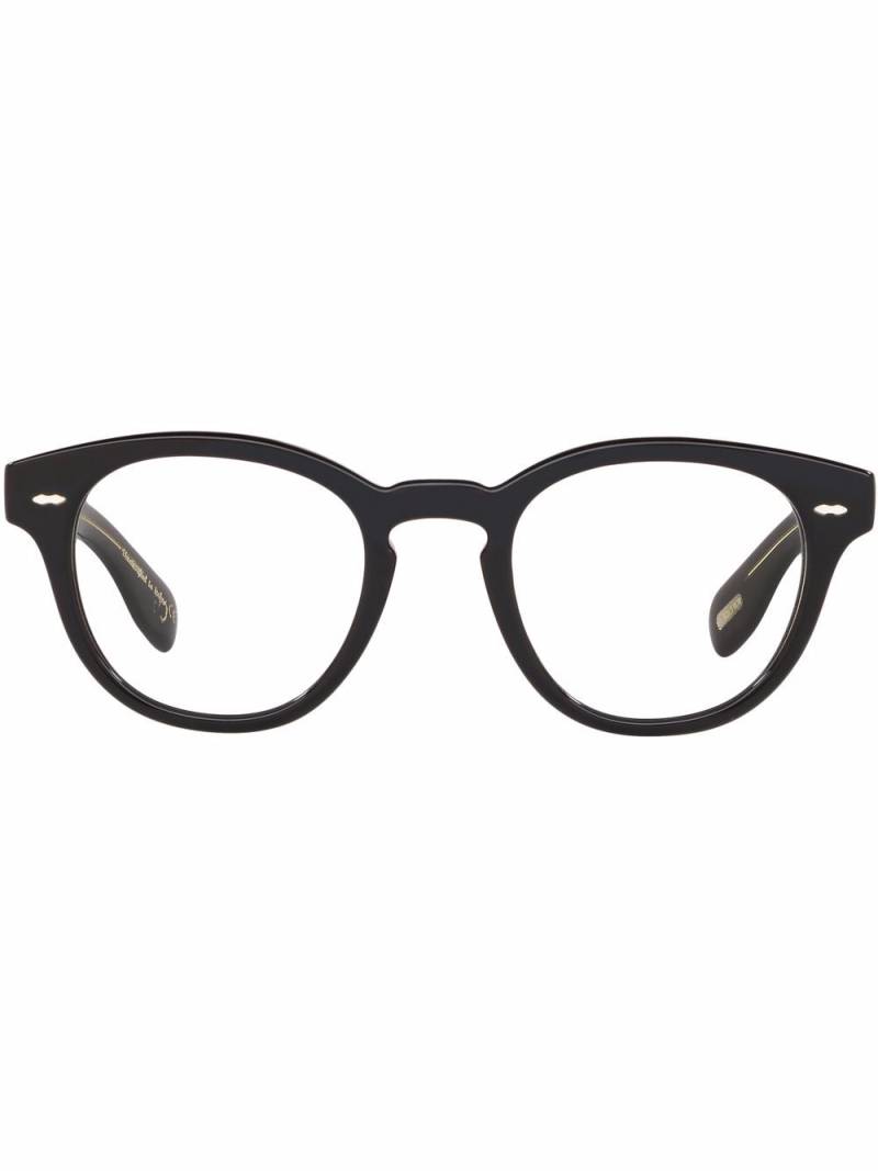 Oliver Peoples Cary Grant square glasses - Black von Oliver Peoples