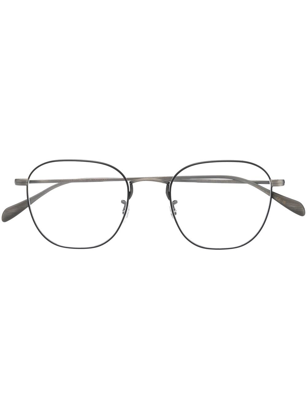 Oliver Peoples Clyne round-frame glasses - Black von Oliver Peoples