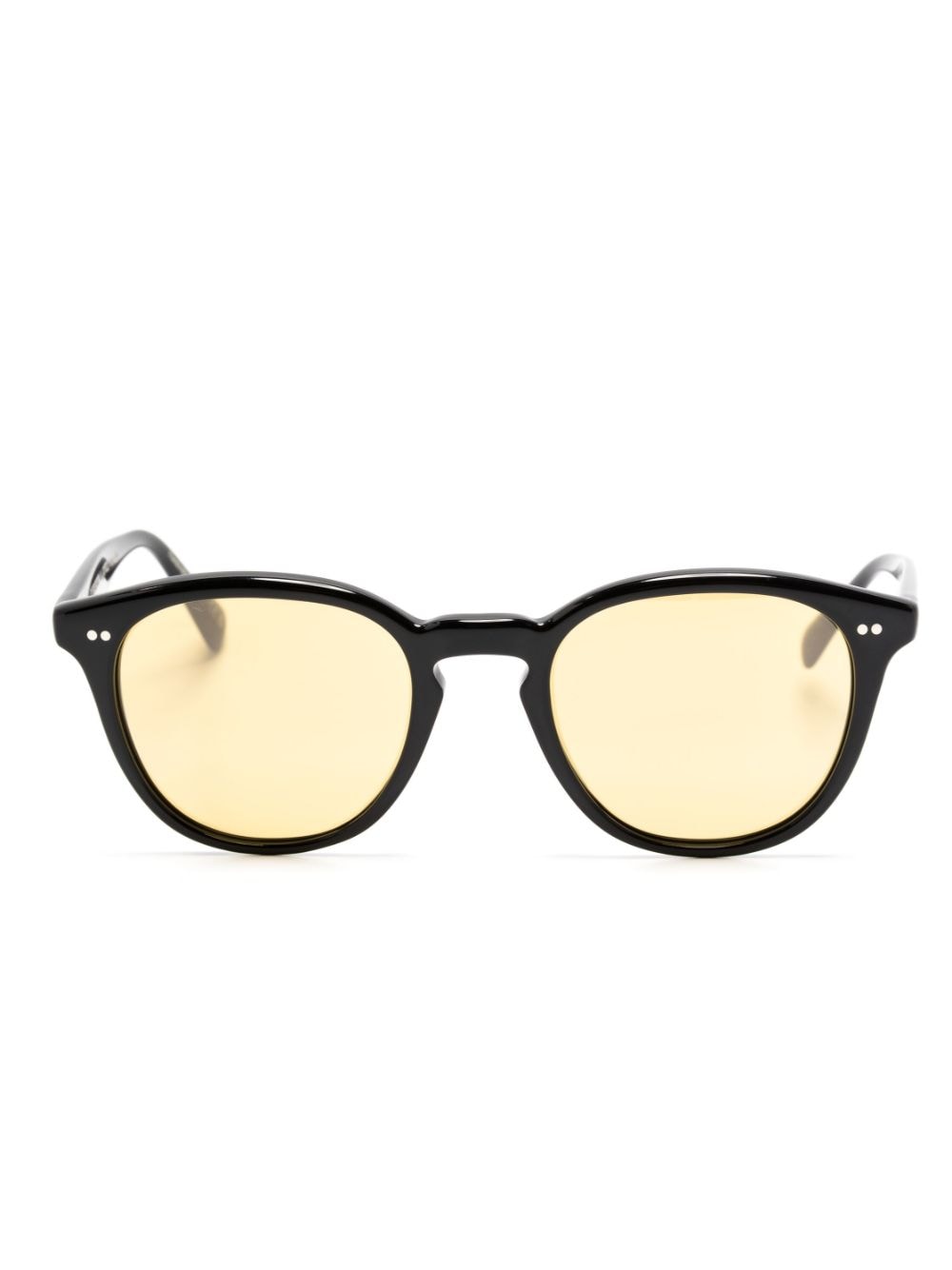 Oliver Peoples Desmon round-frame sunglasses - Black von Oliver Peoples