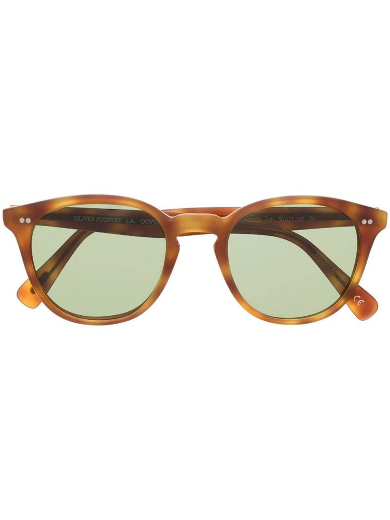 Oliver Peoples Desmon round-frame sunglasses - Brown von Oliver Peoples