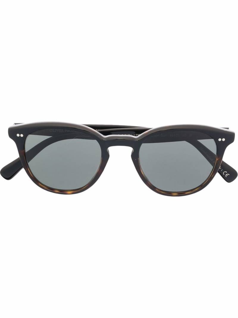 Oliver Peoples Desmon wayfarer sunglasses - Black von Oliver Peoples