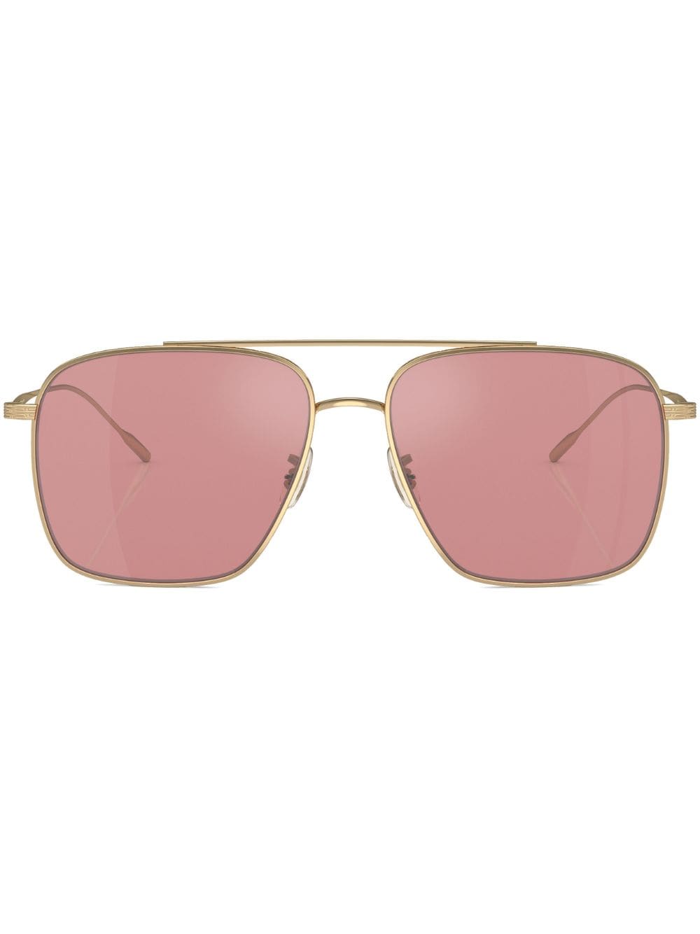 Oliver Peoples Dresner aviator-frame sunglasses - Gold von Oliver Peoples