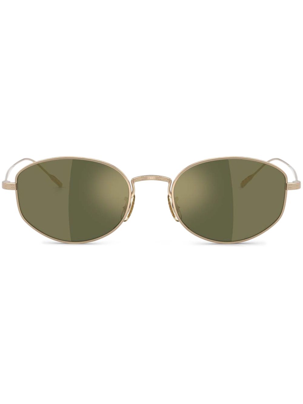 Oliver Peoples Estra oval-frame sunglasses - Gold von Oliver Peoples