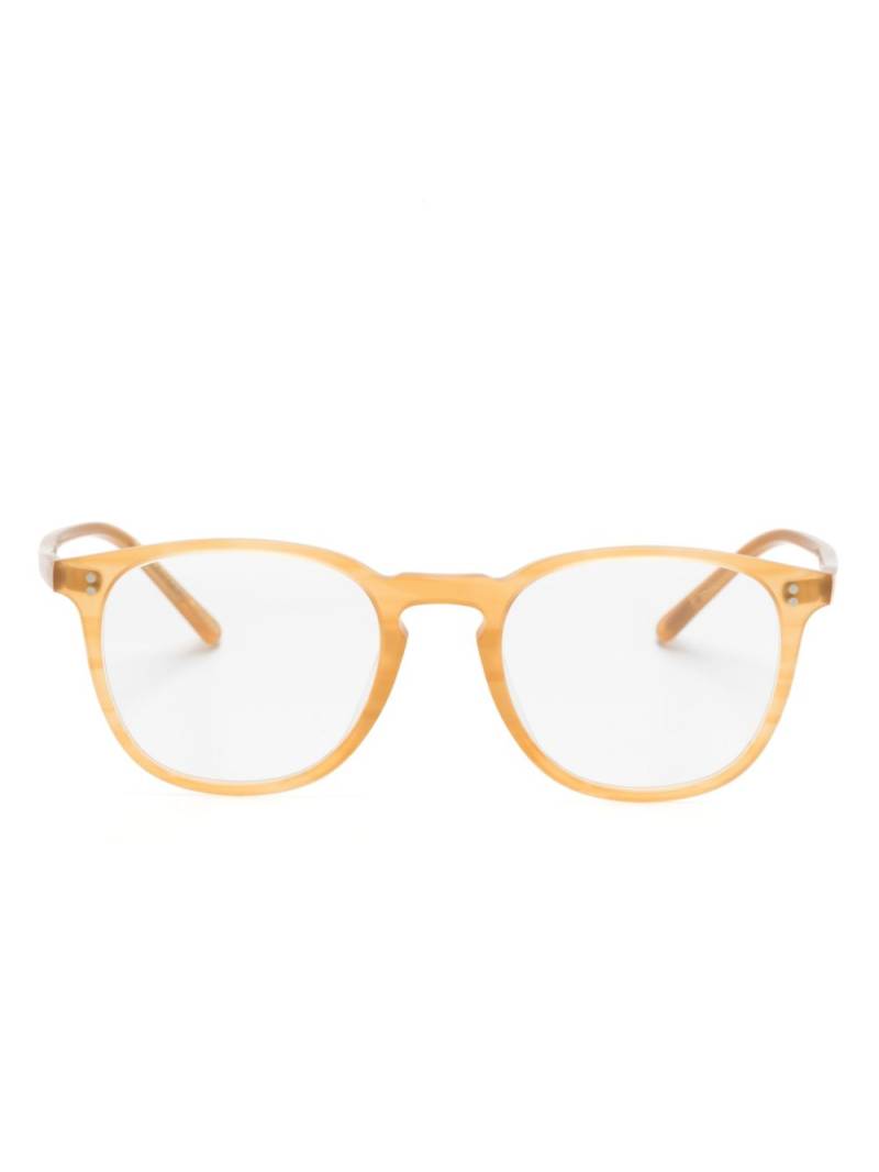 Oliver Peoples Finley 1993 round-frame glasses - Yellow von Oliver Peoples