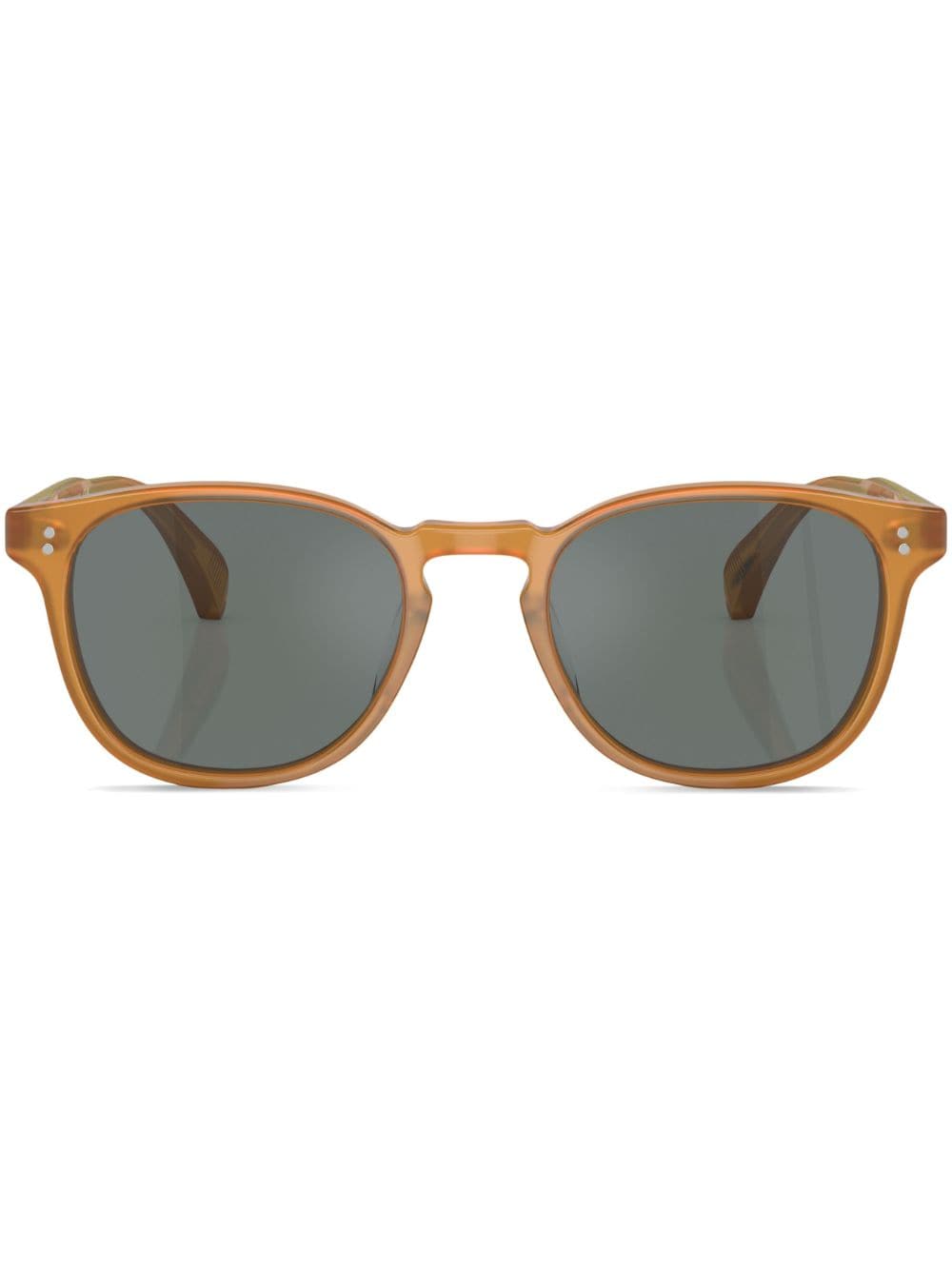 Oliver Peoples Finley Esq. round-frame sunglasses - Brown von Oliver Peoples