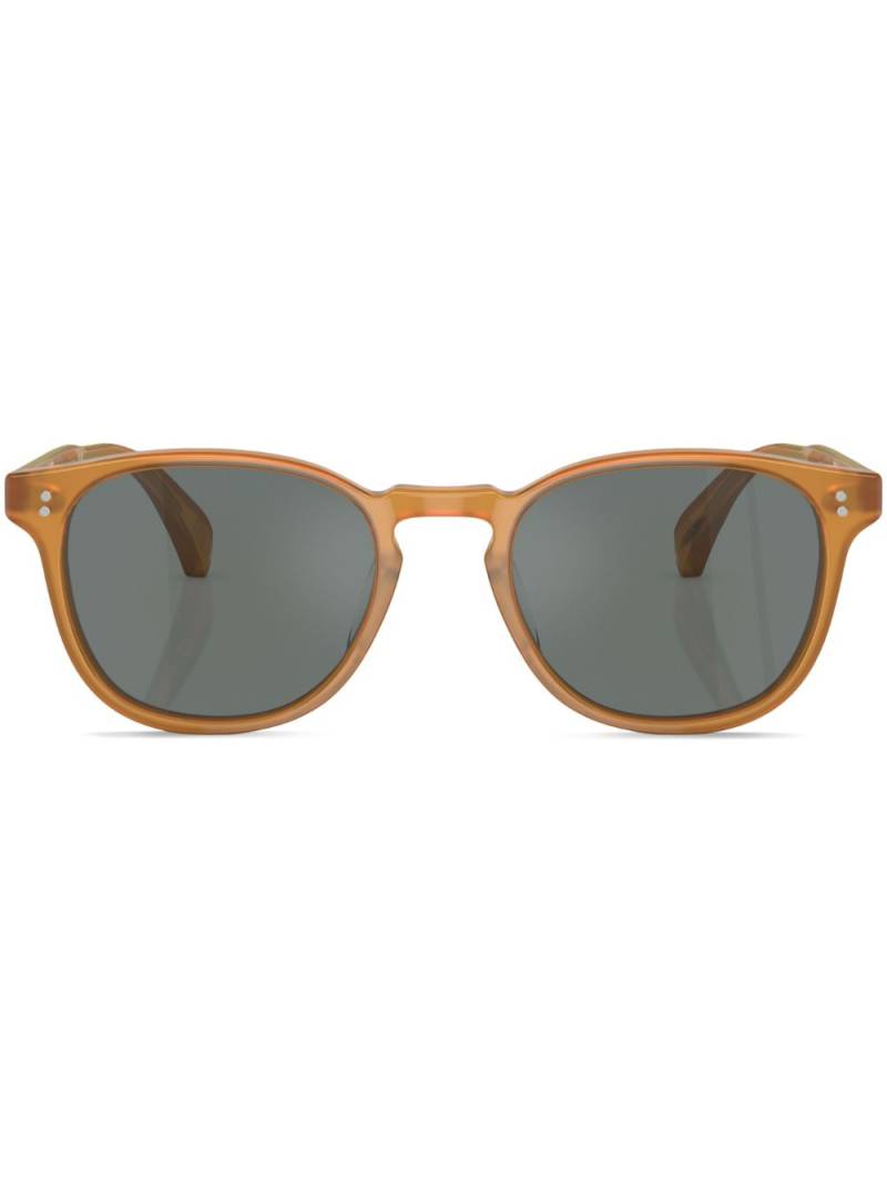 Oliver Peoples Finley Esq. round-frame sunglasses - Brown von Oliver Peoples