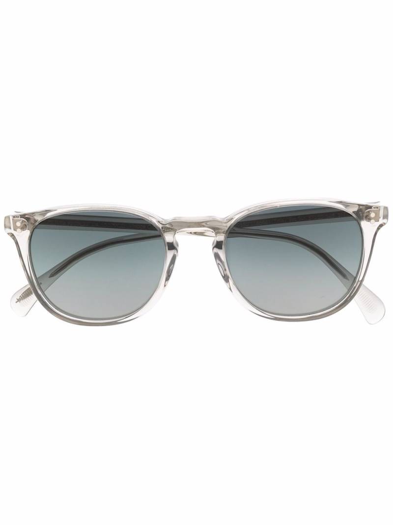 Oliver Peoples Finley round-frame sunglasses - Silver von Oliver Peoples