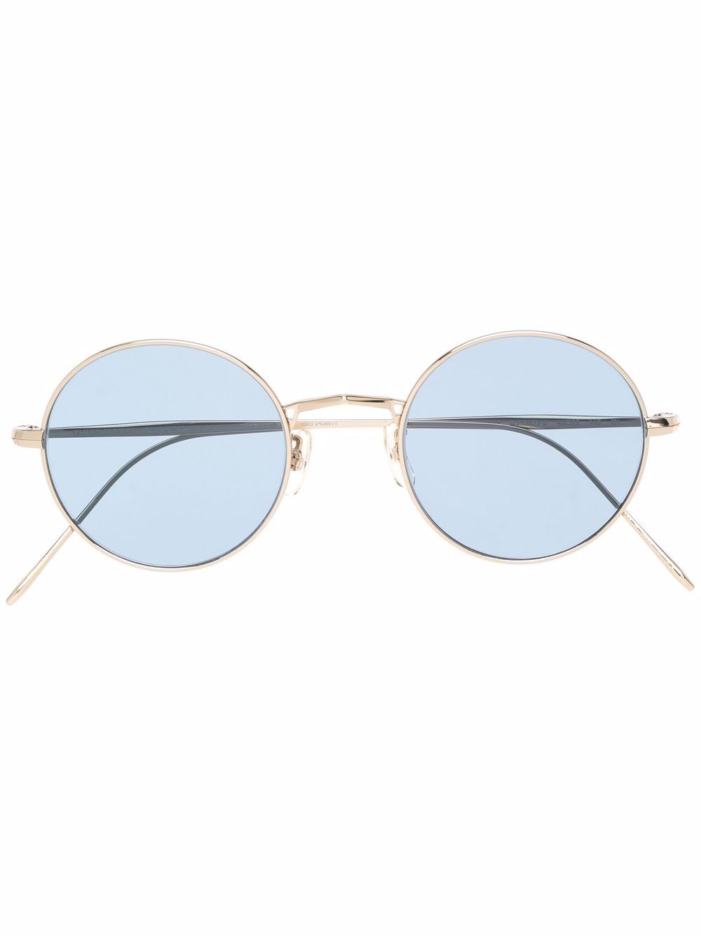 Oliver Peoples G. Ponti-3 round frame sunglasses - Gold von Oliver Peoples