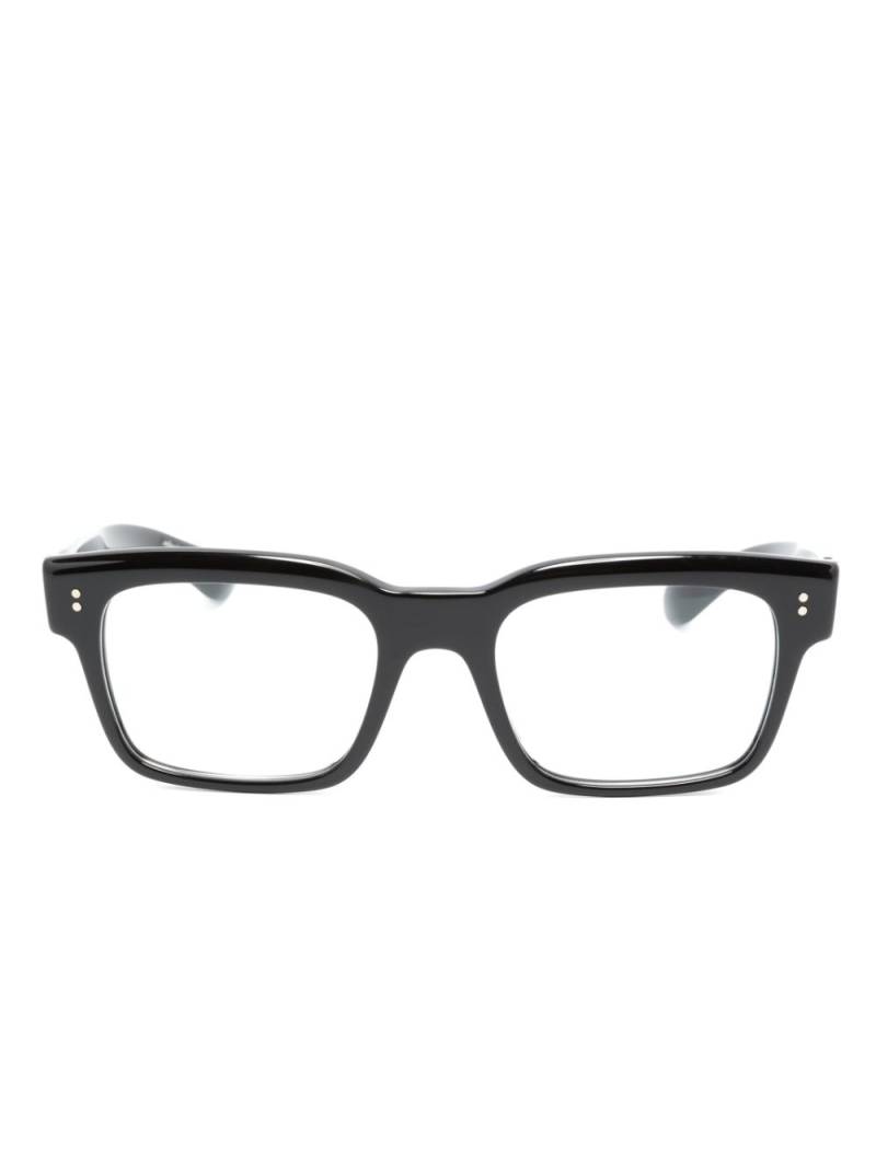 Oliver Peoples Hollins square-frame glasses - Black von Oliver Peoples