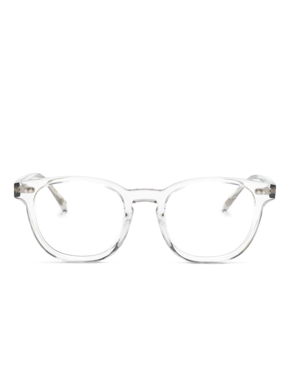 Oliver Peoples Kisho square-frame glasses - Neutrals von Oliver Peoples