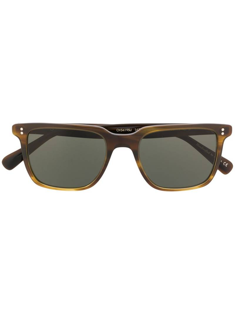 Oliver Peoples Lachman polarized sunglasses - Brown von Oliver Peoples