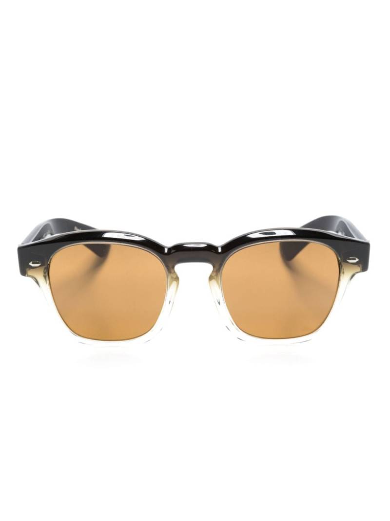 Oliver Peoples Maysen square-frame sunglasses - Black von Oliver Peoples