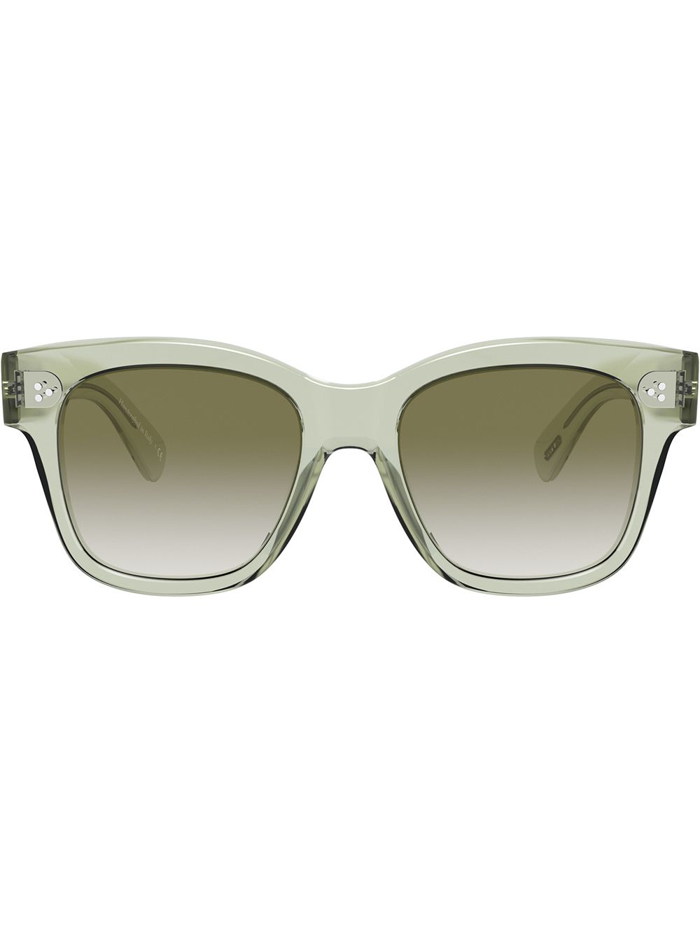 Oliver Peoples Melery square-frame sunglasses - Green von Oliver Peoples