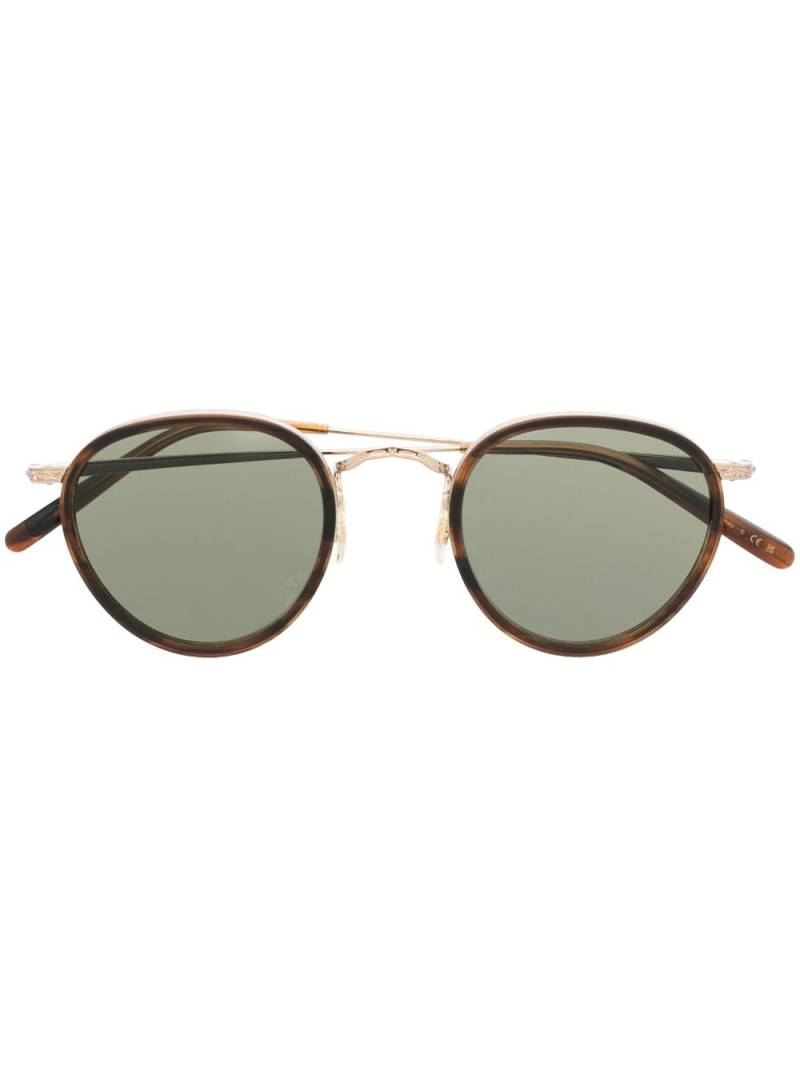 Oliver Peoples Mp-2 round-frame sunglasses - Brown von Oliver Peoples