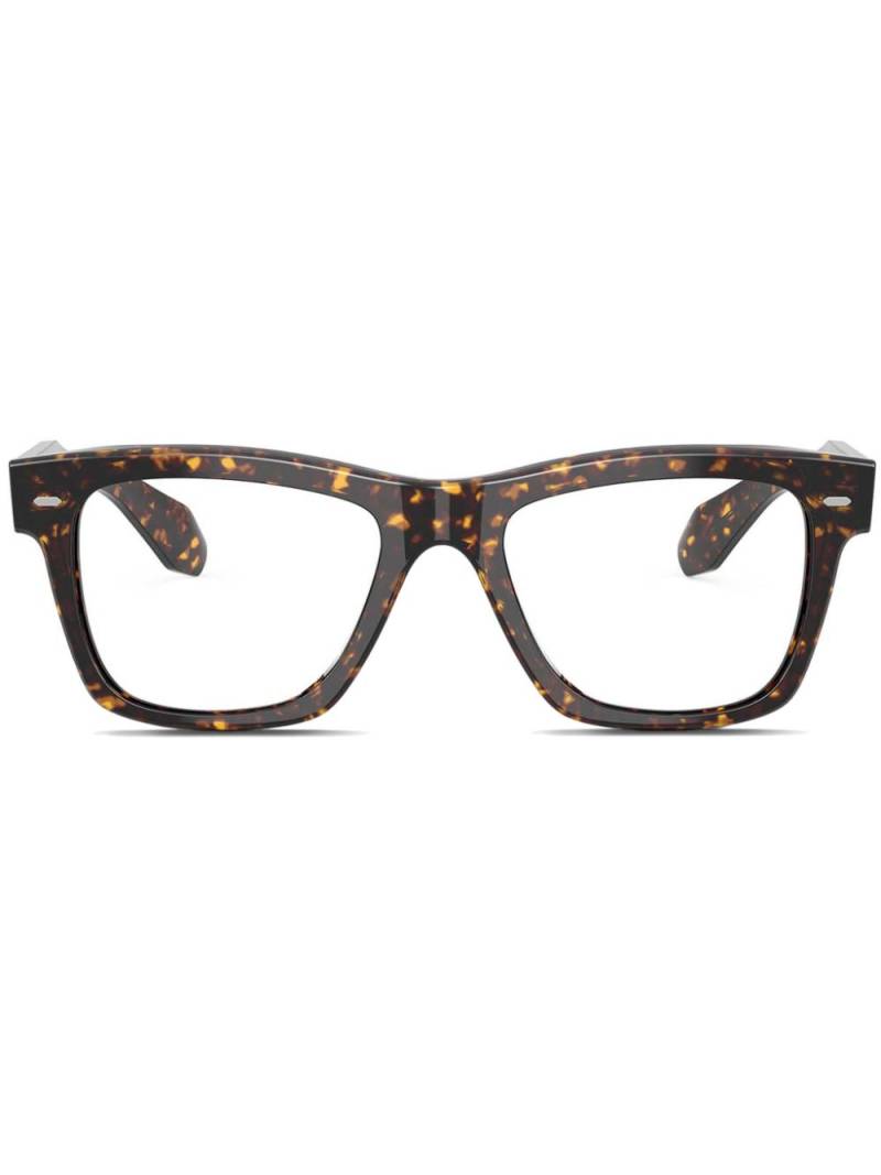 Oliver Peoples N.04 Atago frames - Brown von Oliver Peoples