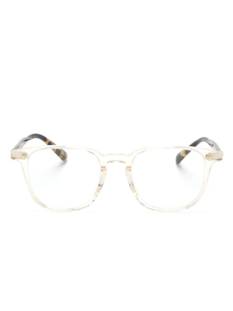 Oliver Peoples Nev square-frame glasses - Brown von Oliver Peoples