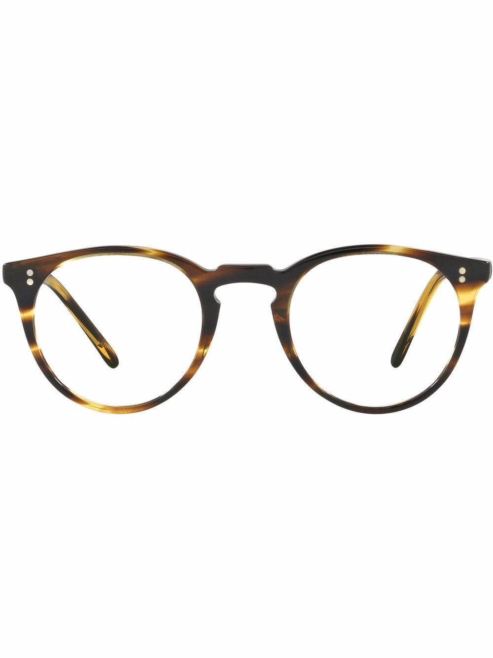 Oliver Peoples O'Malley round-frame glasses - Black von Oliver Peoples