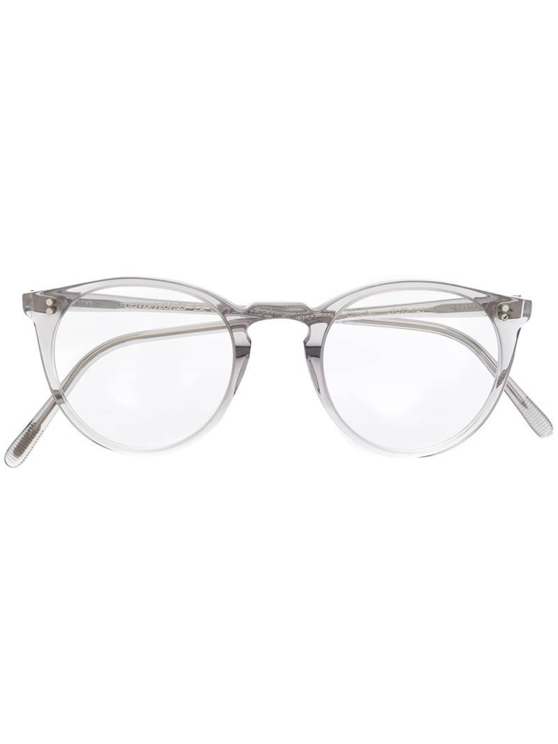 Oliver Peoples O' Malley round frame glasses - Neutrals von Oliver Peoples