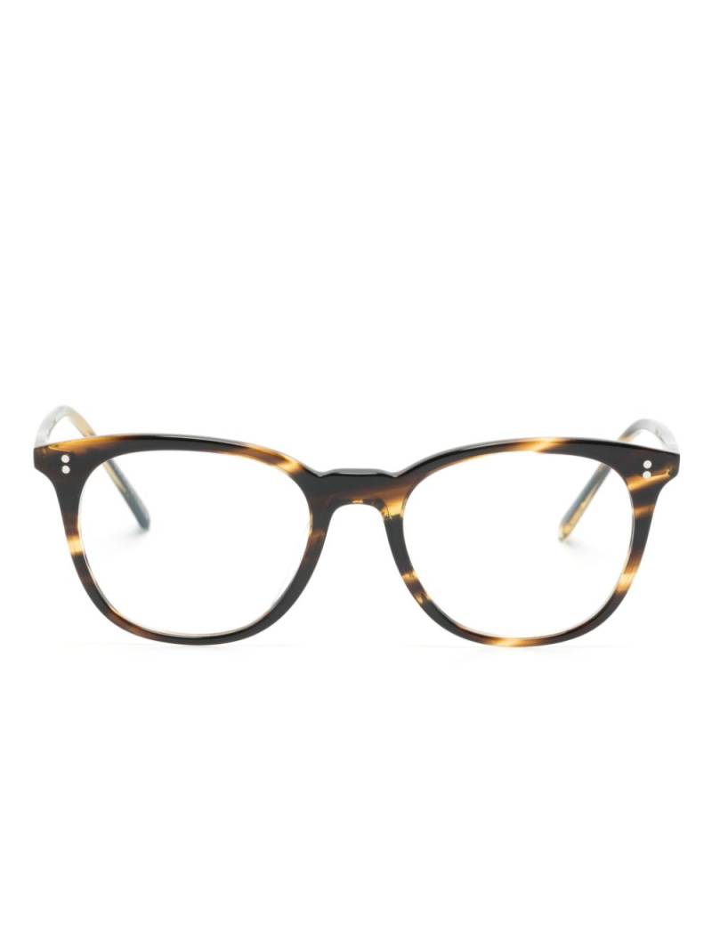 Oliver Peoples Oliver Josianne square-frame glasses - Brown von Oliver Peoples