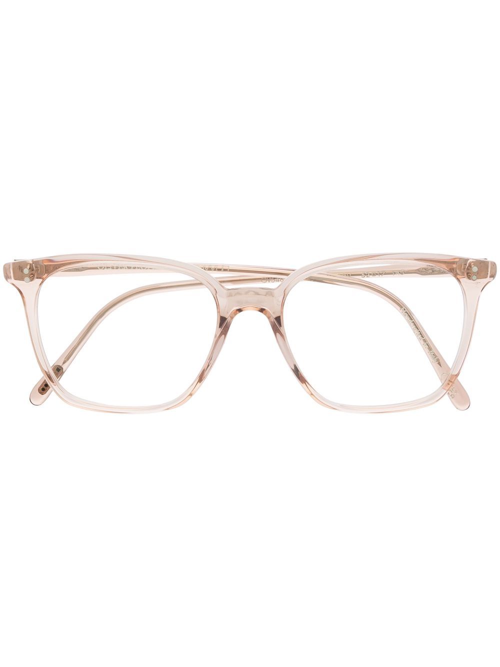 Oliver Peoples Rasey square-frame glasses - Pink von Oliver Peoples