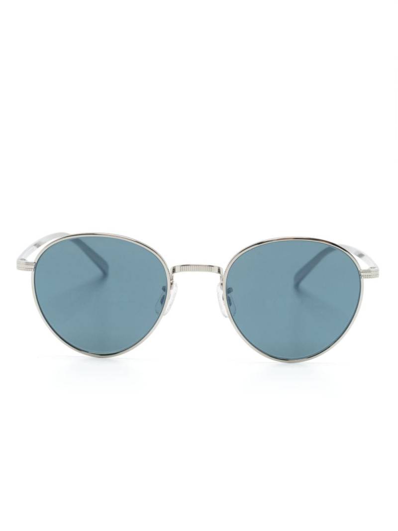 Oliver Peoples Rhydian oval-frame sunglasses - Silver von Oliver Peoples