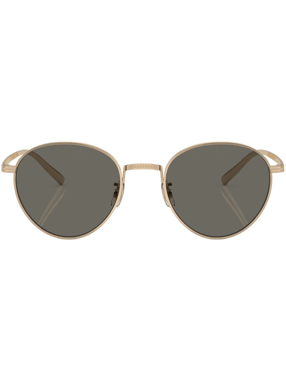 Oliver Peoples Rhydian round-frame sunglasses - Gold von Oliver Peoples