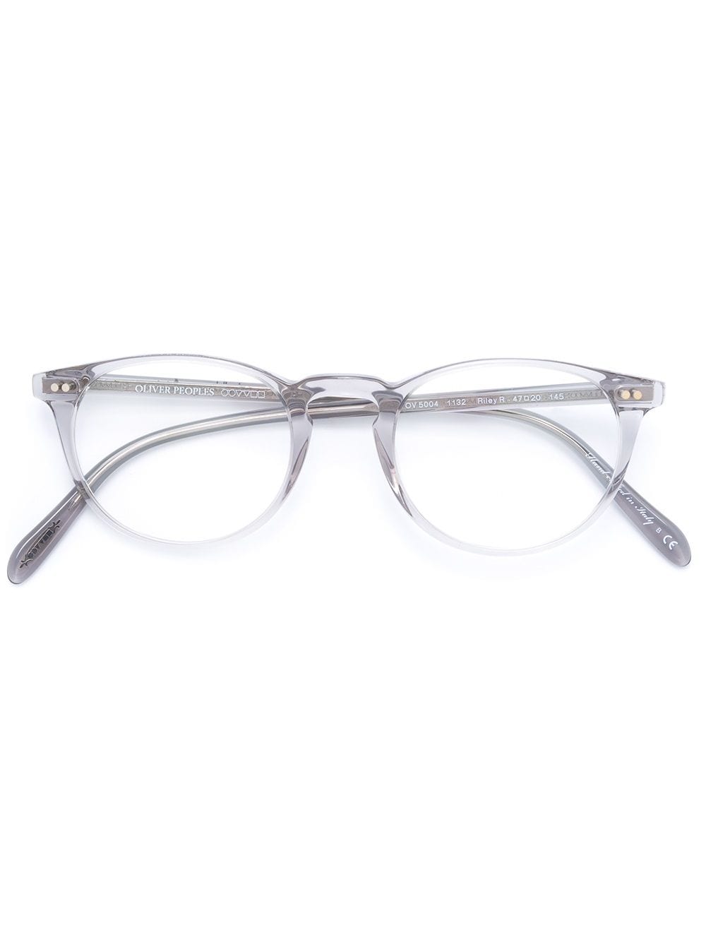 Oliver Peoples 'Riley-R' glasses - Grey von Oliver Peoples