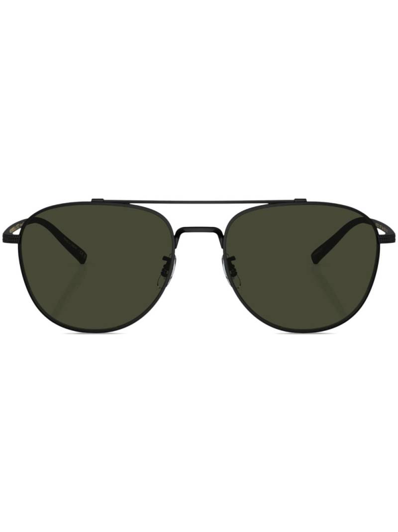 Oliver Peoples Rivetti pilot-frame sunglasses - Black von Oliver Peoples