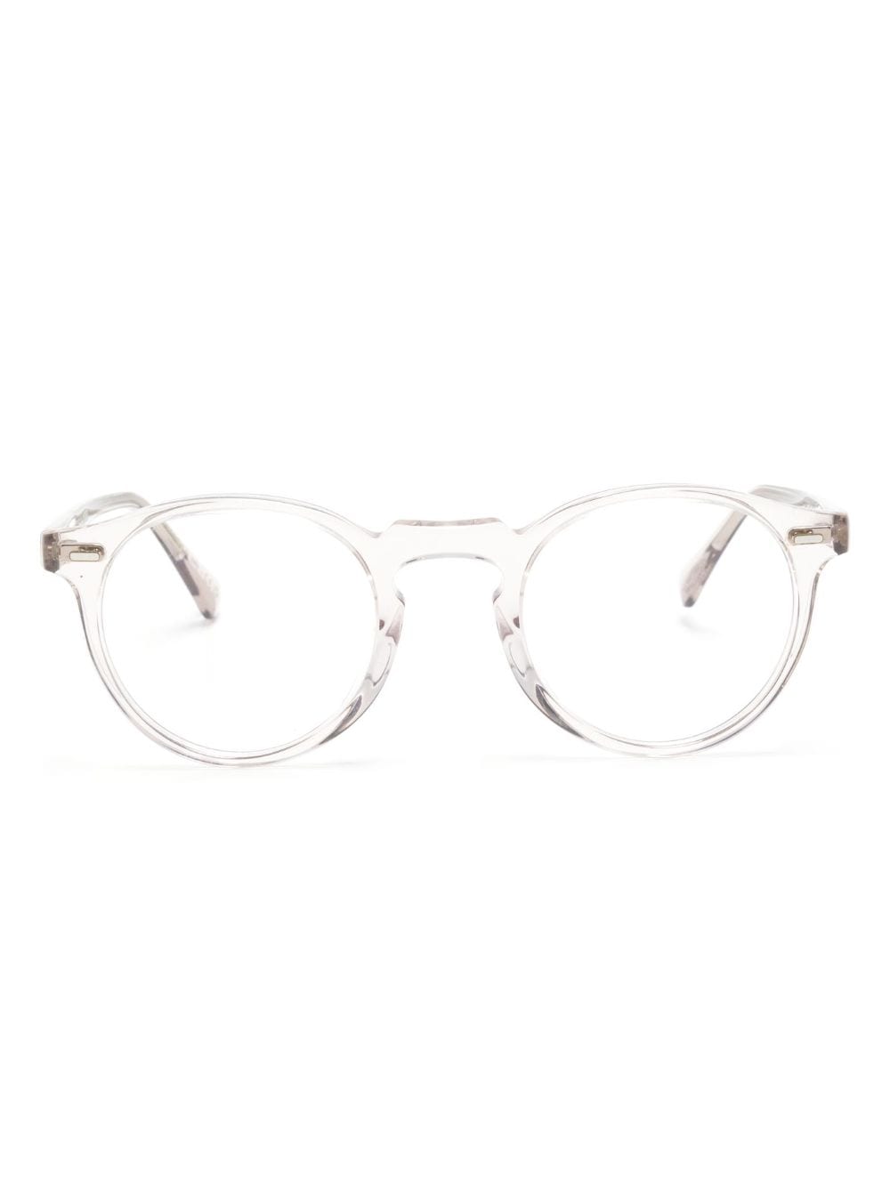 Oliver Peoples Romare round-frame glasses - Neutrals von Oliver Peoples