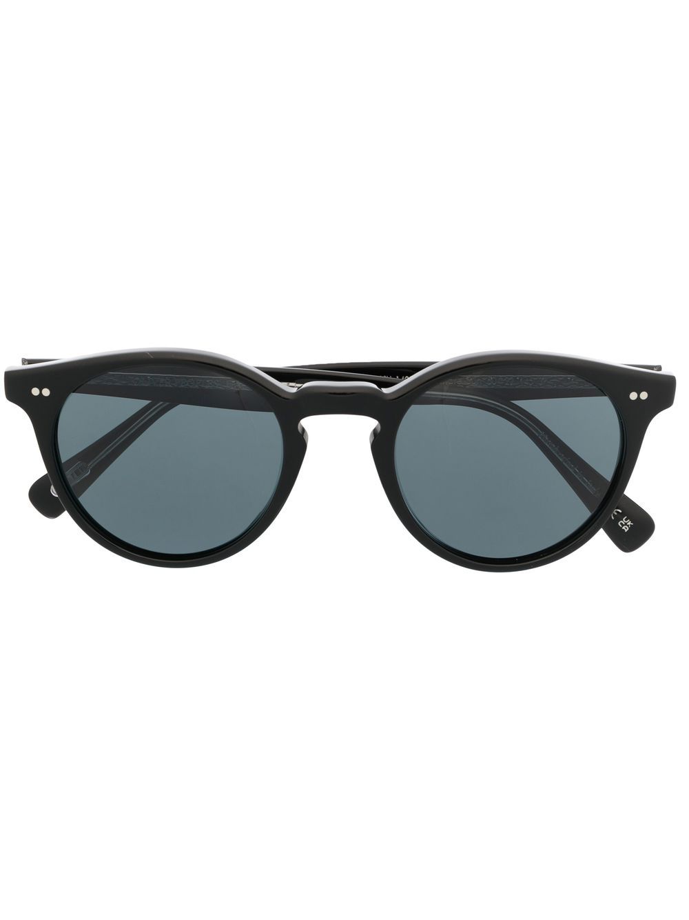 Oliver Peoples Romare round-frame sunglasses - Black von Oliver Peoples