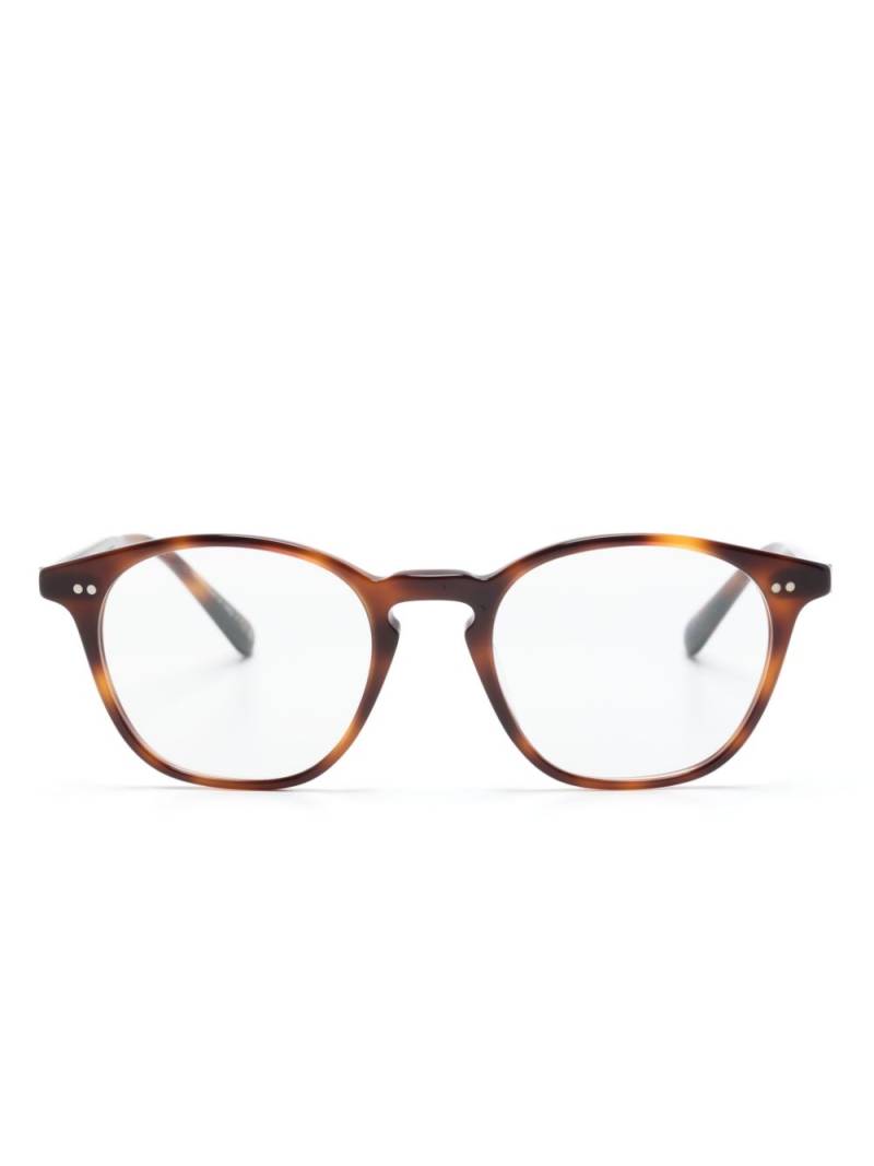 Oliver Peoples Ronne pantos-frame glasses - Brown von Oliver Peoples