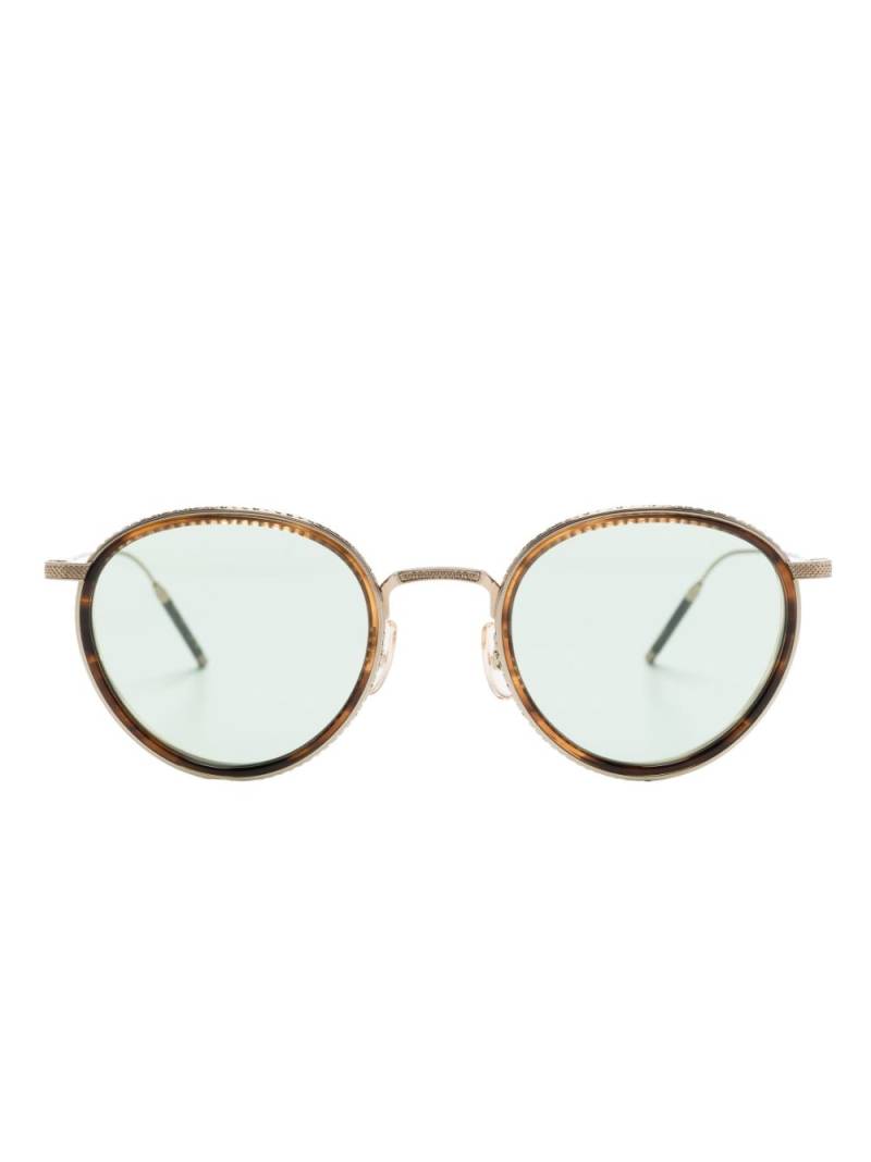 Oliver Peoples TK-8 round-frame sunglasses - Brown von Oliver Peoples