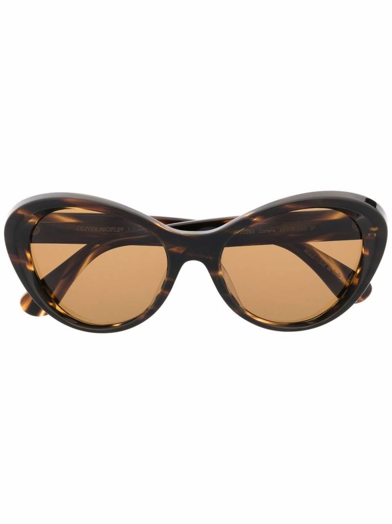 Oliver Peoples Zarene cat-eye frame sunglasses - Brown von Oliver Peoples