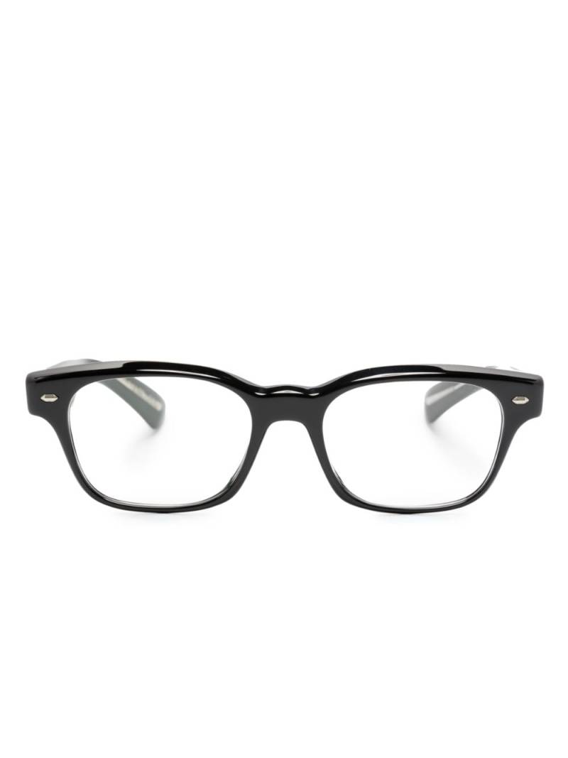 Oliver Peoples rectangle-frame glasses - Black von Oliver Peoples