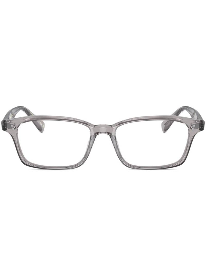 Oliver Peoples rectangle-frame glasses - Grey von Oliver Peoples