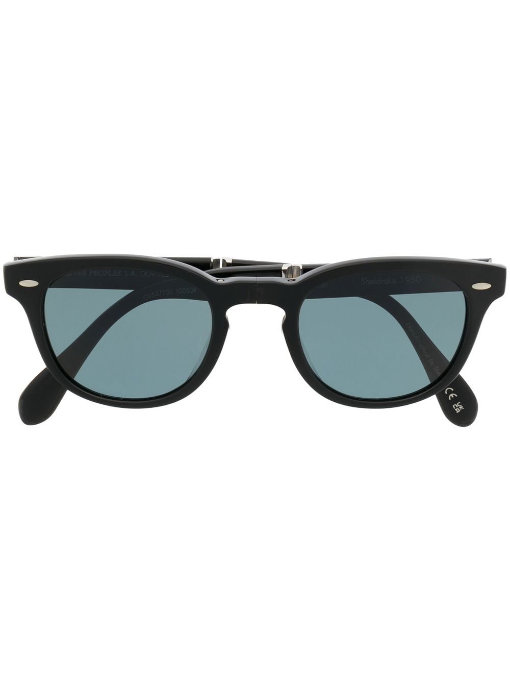 Oliver Peoples round-frame sunglasses - Black von Oliver Peoples