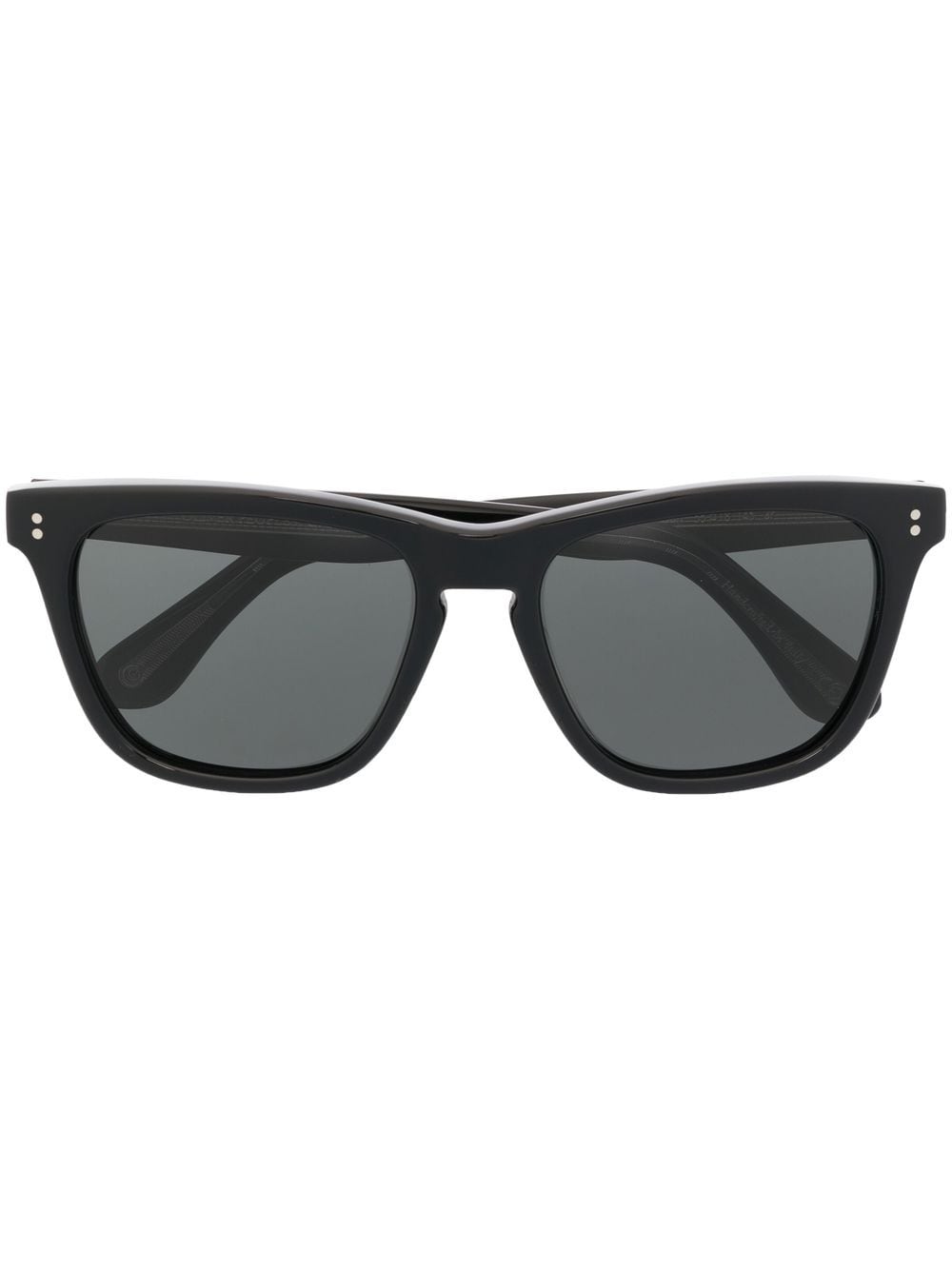 Oliver Peoples square frame sunglasses - Black von Oliver Peoples