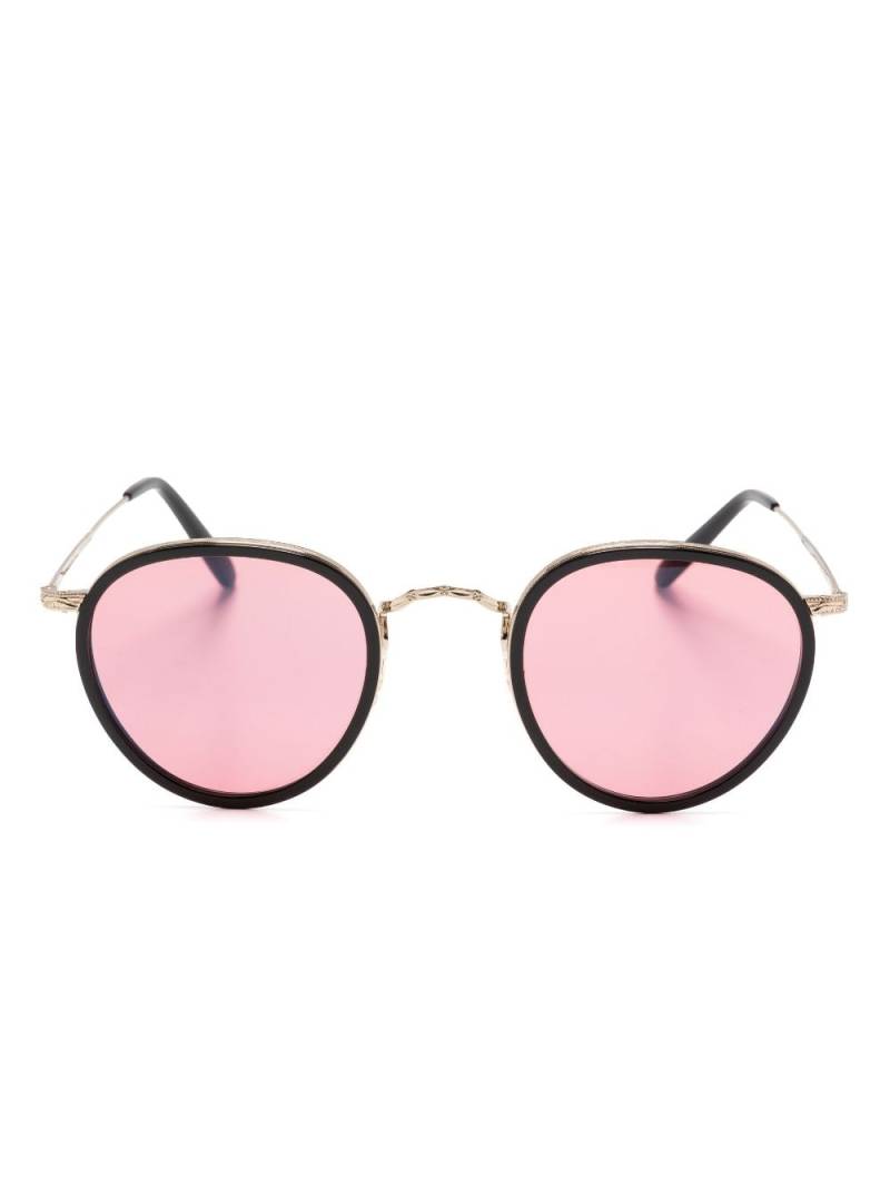 Oliver Peoples tinted round-frame sunglasses - Black von Oliver Peoples