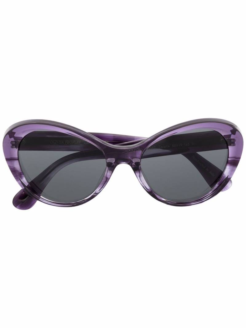 Oliver Peoples tortoiseshell sunglasses - Purple von Oliver Peoples