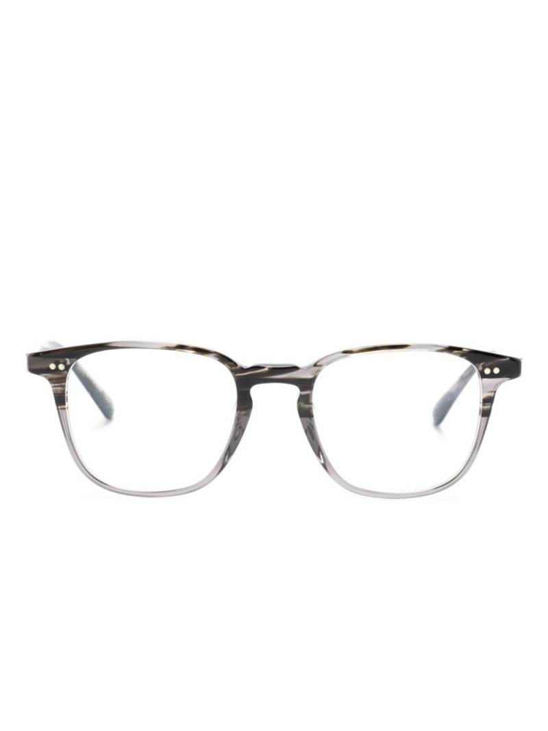 Oliver Peoples wayfarer-frame glasses - Black von Oliver Peoples