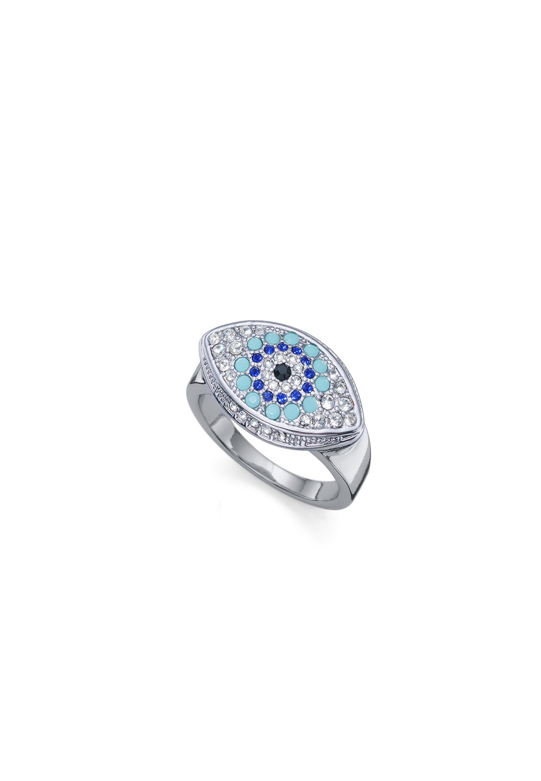 Ring Mati Damen Blau 17mm von Oliver Weber Collection