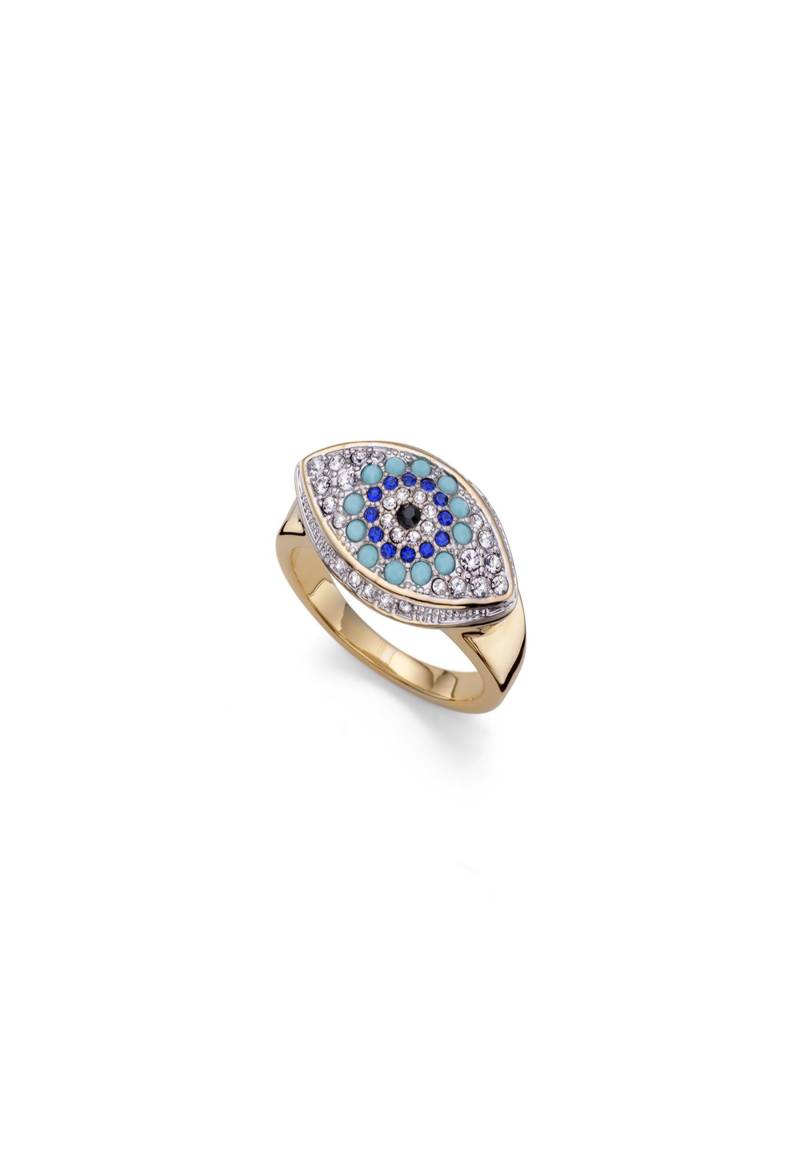 Ring Mati Damen Gold 17mm von Oliver Weber Collection