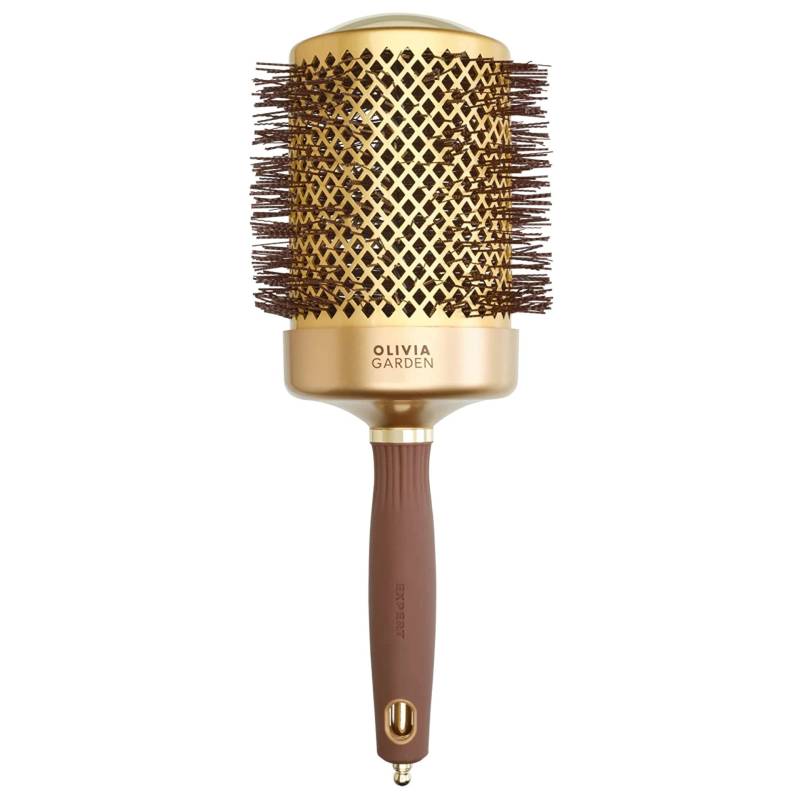 Olivia Garden Expert Blowout Shine 80/95 mm gold & brown von Olivia Garden